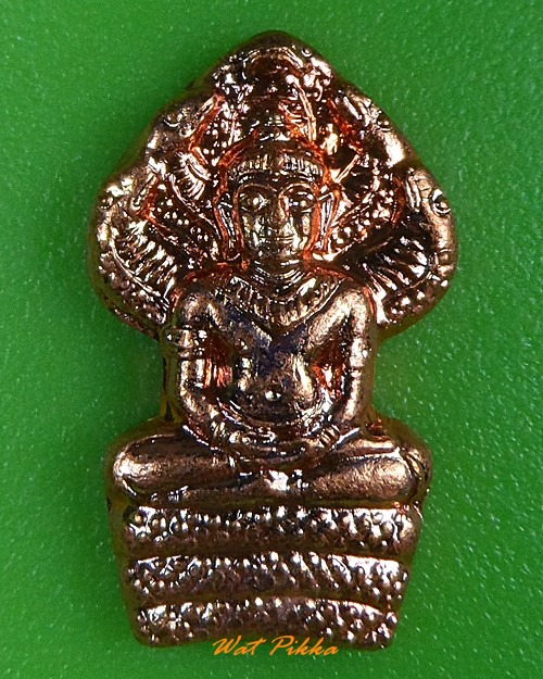 พระปรกใบมะขามหลวงพ่อปุ่น วัดใหม่กระทุ้มล้ม กทม. .3425.