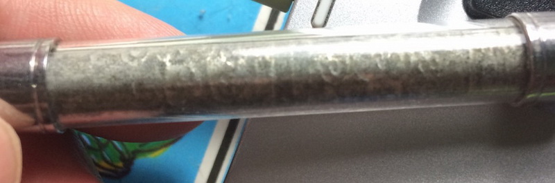 ตะกรุดอลูมิเนียมปั๊ม หลวงพ่อเชน วัดสิงห์