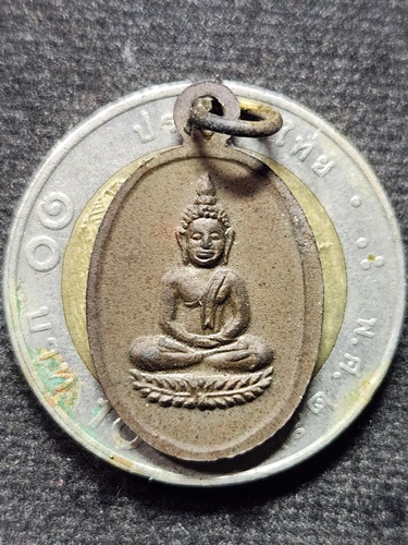  วัดหน้าต่างนอก อยุธยา.เหรียญนางกวัก หลังพระพุทธ หลวงพ่อจงปี 2500