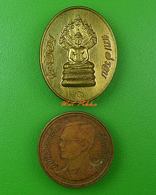 พระนาคปรก วัดกุฎีทอง สิงห์บุรี .3863.