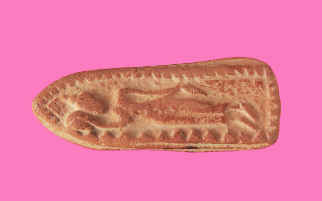 พระเนื้อดิน พิมพ์ไสยาสน์ 