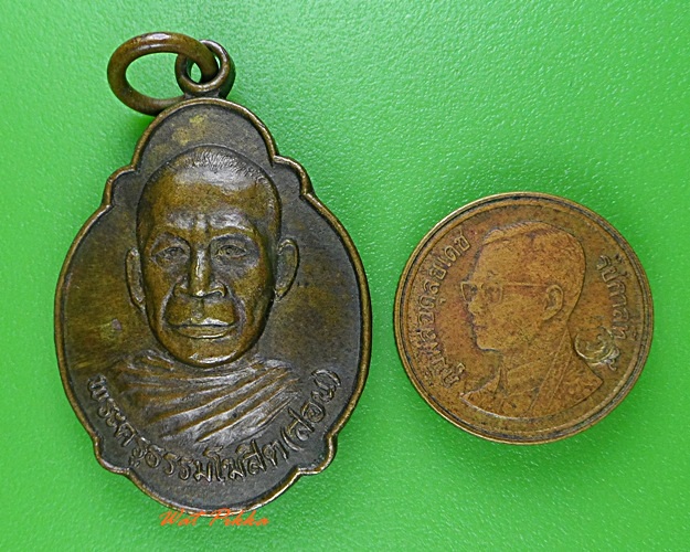 เหรียญเต่าหลวงพ่อสอน วัดสามเพลง อยุธยา .3934.