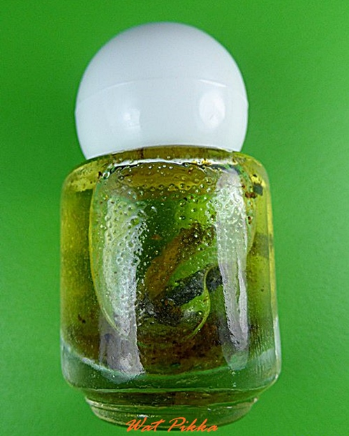 น้ำมันมนต์มหาละลวยใหญ่ หลวงปู่สิงห์ วัดบ้านขี้เหล็ก ศรีสะเกษ .4250.