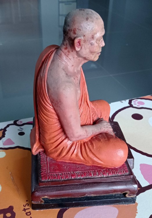 พระบูชาหลวงพ่อแพ วัดพิกุลทอง ซิลิก้า 2535