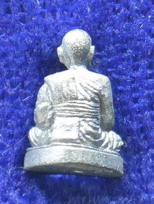 รูปหล่อจิ่ว หลวงพ่อแพ เนื้อเงิน 91ปี ปี2537