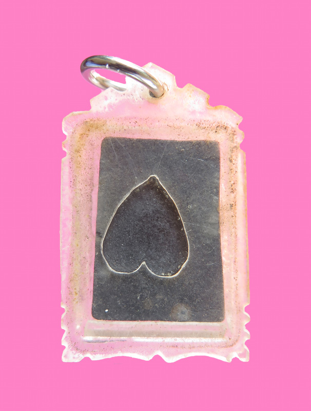 สมเด็จพิมพ์คะแนน เนื้อผงใบลาน เลี่ยมเก่า