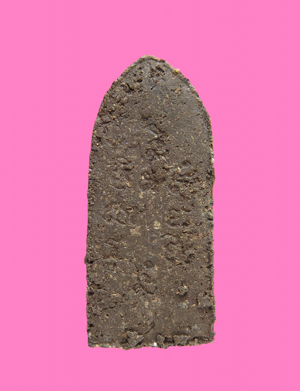 พระกำแพงนิ้ว พิมพ์ปางประสูติ เนื้อผงว่าน หลังยันต์