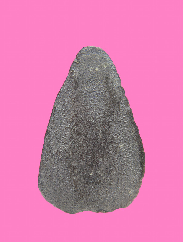 พระกลีบบัว เนื้อผงใบลาน หลังจาร