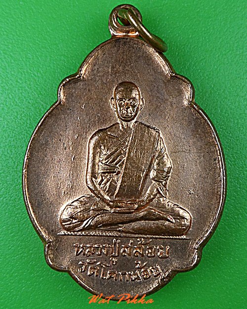 เหรียญเต่าหลวงปู่สล้อย วัดโคกน้อย สระบุรี .5173.
