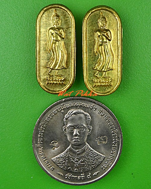 พระลีลาหลวงปู่บุญตา วัดคลองเกตุ ลพบุรี -คู่- .5330.