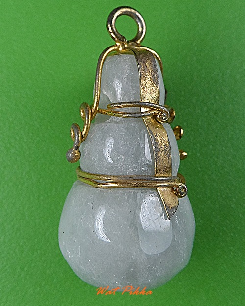 น้ำเต้าหลวงพ่อพิเชฐ วัดโคกหม้อ ลพบุรี .5475.