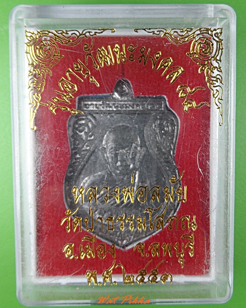 เหรียญหลวงปู่ลมัย วัดป่าธรรมโสภณ ลพบุรี .5497.