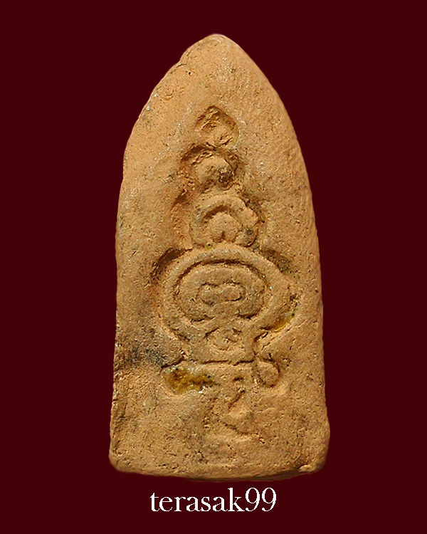 พระผงรูปเหมือน ครูบาพรหมา วัดพระพุทธบาทตากผ้า รุ่นแรก เนื้อดิน อุดเทียนชัย ราคาเบาๆ(3)