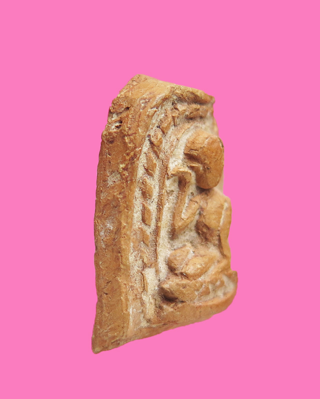 นางกวัก ไม่ทราบที่ พิมพ์ลึกๆ เนื้อดิน ตัดมือ