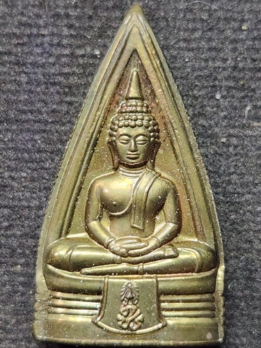 วัดโสธรวรารามวรวิหาร ฉะเชิงเทรา  พระพุทธโสธรสองหน้า ข้างเฟือง รุ่นสร้างพระอุโบสถ ปี 2544 