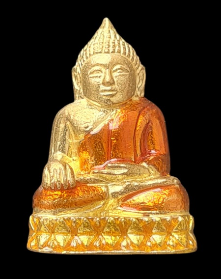 เคาะแรกแดง..พระกริ่งเล็ก ลพ.สำเร็จศักดิ์สิทธิ์ ๒๕๖๔..กะไหล่ทองลงยาเหลือง # ๙๒๑..วัดตลิ่งชัน สระบุรี