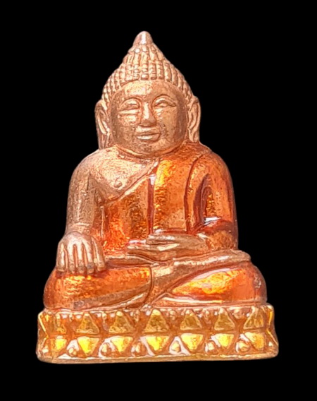 เคาะแรกแดง..พระกริ่งเล็ก ลพ.สำเร็จศักดิ์สิทธิ์ ๒๕๖๔..ทองแดงนอกลงยา # ๒๐๒..วัดตลิ่งชัน สระบุรี