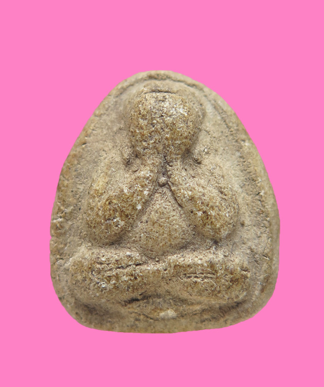 พระปิดตา เนื้อผง หลังยันต์อุ