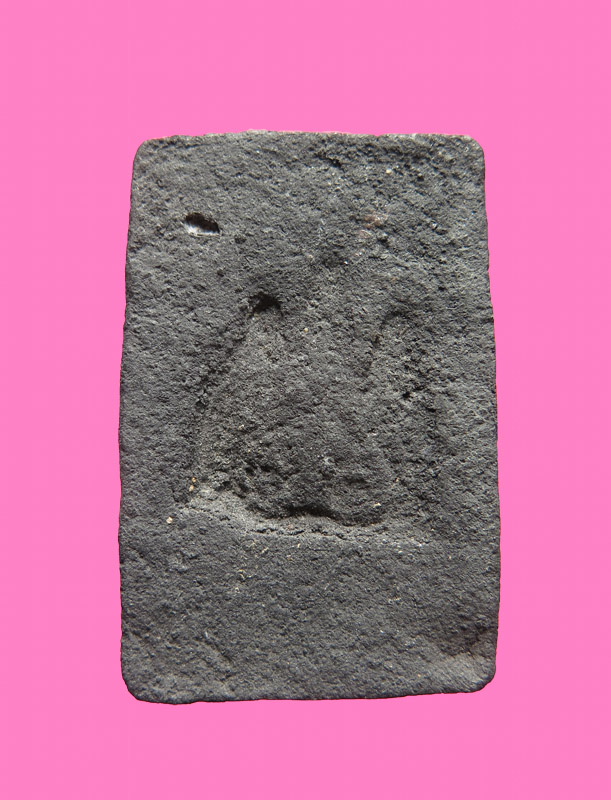 สมเด็จเนื้อผงใบลาน หลังเคยมียันต์