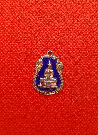 เหรียญพระพุทธโสธร ลงยาสีน้ำเงิน ฉะเชิงเทรา