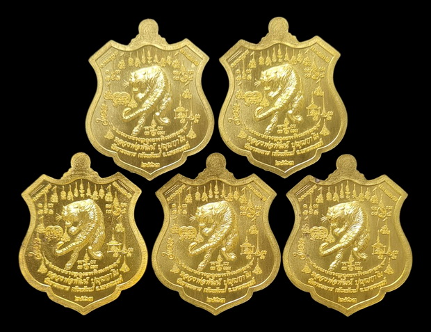 เคาะแรกแดง..พยัคฆ์เจ้าพระยา ๒๕๖๓..ทองทิพย์ ๕ เหรียญ กล่องเดิม..ล.พ.พัฒน์ วัดห้วยด้วน จ.นครสวรรค์