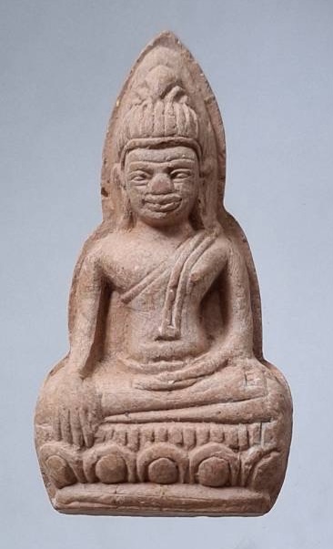 พระหูยาน เนื้อดินเผา ไม่ทราบที่