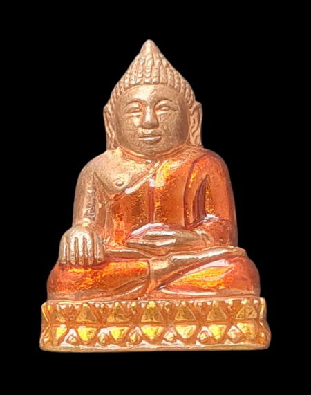 เคาะแรกแดง..กริ่งเล็ก ลพ.สำเร็จศักดิ์สิทธิ์ ๖๔..ทองแดงนอกลงยา # ๓๕๓..วัดตลิ่งชัน จ.สระบุรี