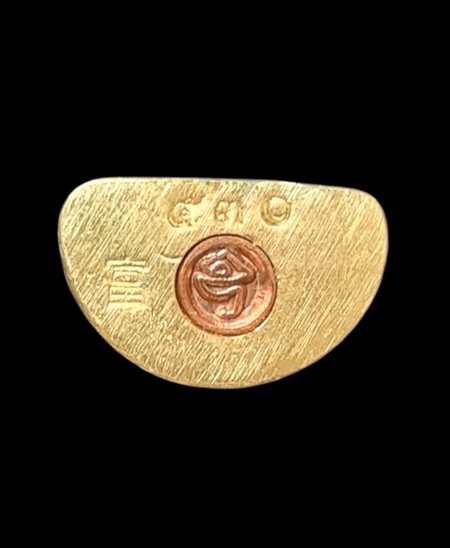 เคาะแรกแดง..กริ่งเล็ก ลพ.สำเร็จศักดิ์สิทธิ์ ๖๔..กะไหล่ทองลงยาฐานเขียว # ๕๓๐..วัดตลิ่งชัน จ.สระบุรี