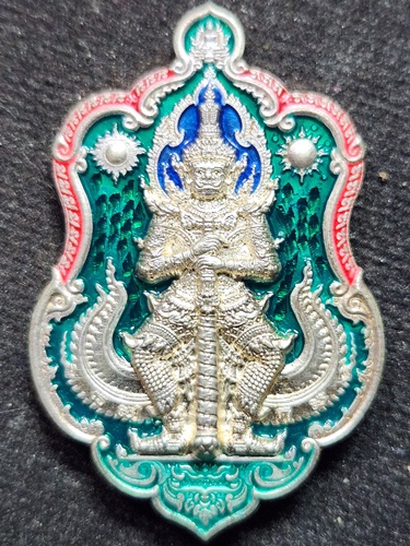  วัดบ้านไร่ นครราชสีมา ท้าวเวสสุวรรณ  หลวงพ่อทอง  รุ่น ทรัพย์แสนล้าน 2564