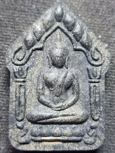 วัดป่าสระพังทอง อ.สว่างแดนดิน จ.สกลนคร พระขุนแผนผงพุทธคุณ คูรบาเหนือ ปี57 