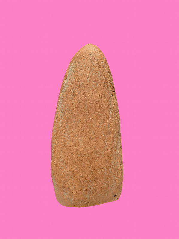 พระสาม เนื้อดิน สูงประมาณ 4 ซม.