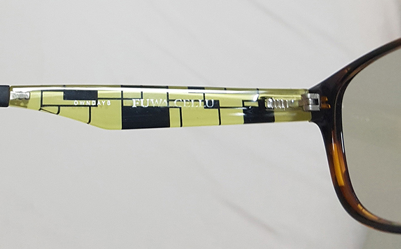 แว่นตา OWNDAYS แท้ FUWA CELLU สภาพสวยตรงตามรูป ถ่ายจากของจริง