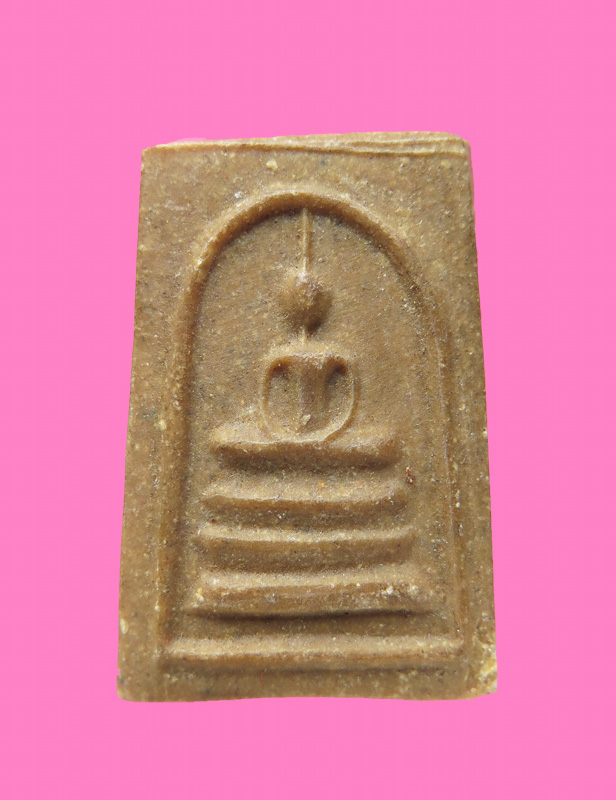 สมเด็จเนื้อผงน้ำมัน สีอมเขียว