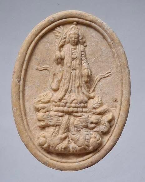 พระผงเจ้าแม่กวนอิม หลวงพ่อสัมฤทธิ์ วัดถ้ำแฝด จ.กาญจนบุรี ตำนานเหล็กไหลเมืองไทย