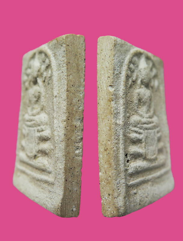 พระพุทธฐานผ้าทิพย์ ปรกโพธิ์ ข้างปาด เก่า ไม่ทราบวัด