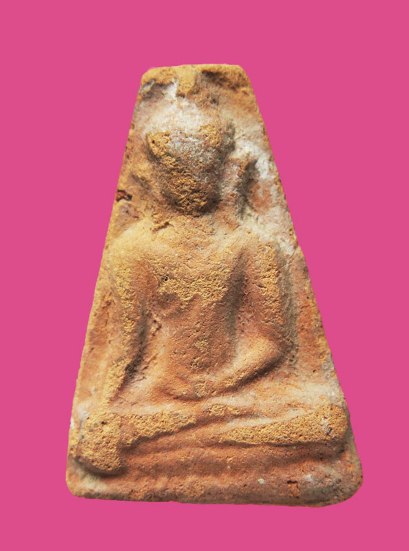 พระพิมพ์ ผงสุพรรณ เนื้อดิน องค์ใหญ่ เก่า