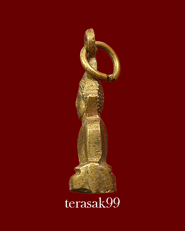 รูปเหมือนปั๊มหลวงพ่อพระผุด วัดพระทอง ทองเหลืองกะไหล่ทอง อ.ถลาง จ.ภูเก็ต สวยๆ