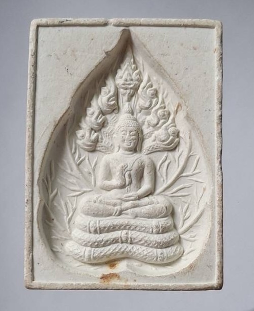 พระนาคปรก ๒๐๐ปีสมเด็จพระมหาสมณเจ้า กรมพระปรมานุชิตชิโนรส ปี2533 เนื้อผง