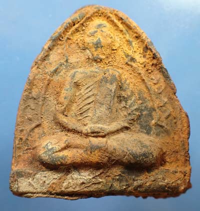 หายากที่สุด!!!หลวงปู่จันทร์ วัดทุ่งเฟื้อ รุ่นแรก พิมพ์ใหญ่ นครศรีธรรมราช+บัตรรับรองพระแท้*181