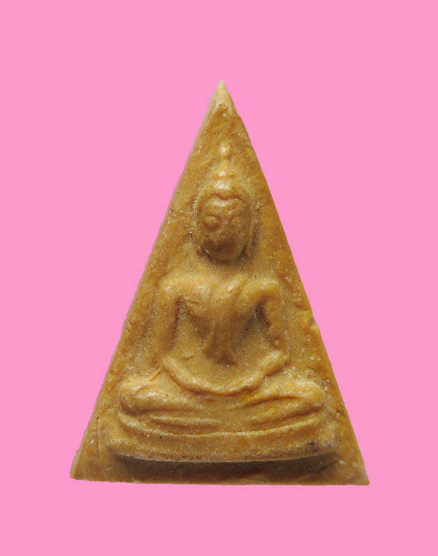 สมเด็จมีหน้าตา เนื้อผงน้ำมัน หลวงพ่อกวย วัดโฆสิตาราม