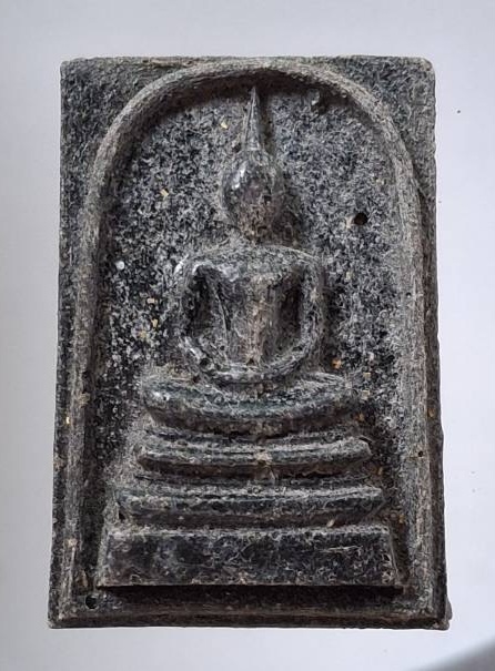 พระสมเด็จ เนื้อเรซิน หลังยันต์ใบพัด เก่าๆ ไม่ทราบที่