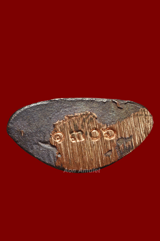 พระชัยวัฒน์พระเจ้าตากสินเนื้อนวโลหะ รุ่น สร้างพิพิธภัณฑ์ หลวงปู่บัว ถามโก พ.ศ.2559 หมายเลข 1306