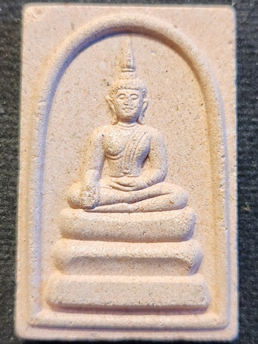 วัดโพธิ์ชัย จ. หนองคาย หลวงพ่อพระใส กระเบื้องหลังคาโบสถ์ รุ่นแรก 2541