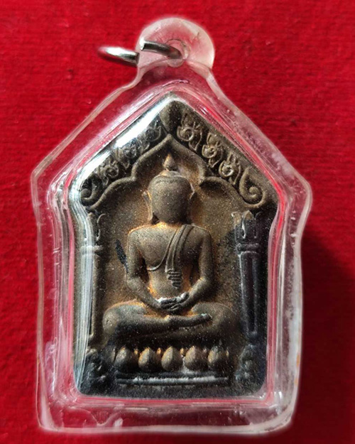 พระขุนแผน เนื้อผงพร้อมโค๊ดและหมายเลขกำกับ ไม่ทราบเกจิ