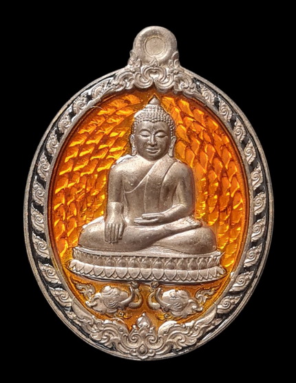 เคาะแรกแดง.. เหรียญ ลพ.สำเร็จศักดิ์สิทธิ์..ชนวนลงยาเหลืองขอบดำ # ๑๔๗๑..วัดหนองสะเดา จ.สระบุรี 