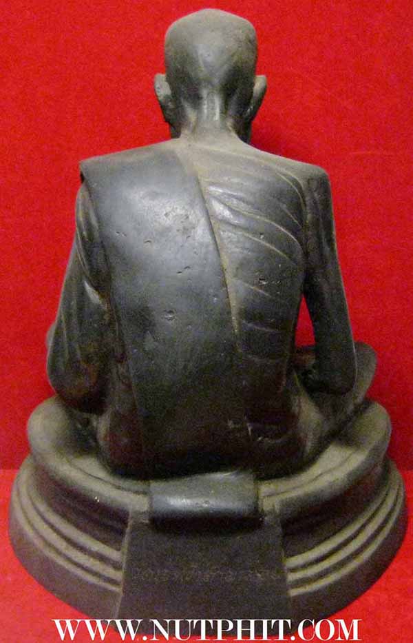 พระบูชาหลวงพ่อสงฆ์ ปี ๒๑ สภาพสวยกริ๊บผิวหิ้งเดิม+บัตรรับรองพระแท้*230