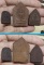 พระเนื้อผงยาจินดามณี***หลวงปูเจือ***3 องค์ 3 พิมพ์