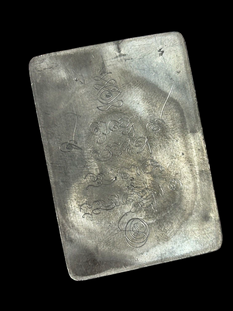 เหรียญเสมาพญาราหู รุ่นเหนือดวง หลวงปู่จื่อ วัดเขาตาเงาะ จ.ชัยภูมิ ตะกั่วไม่ตัดปีก หน้าชุบเงิน ปี 63