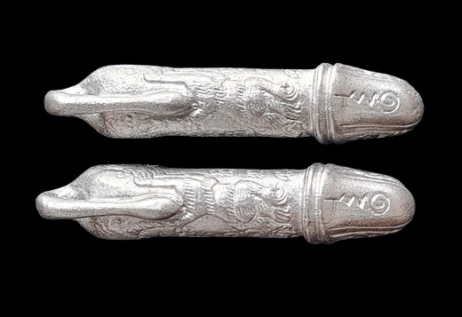 เคาะแรกแดง..ปลัดขิกเนื้อปีกเครื่องบิน ๒๕๔๑..รวม ๒ ตัว..ล.พ.ไสว วัดปรีดาราม จ.นครปฐม / ส่ง ems