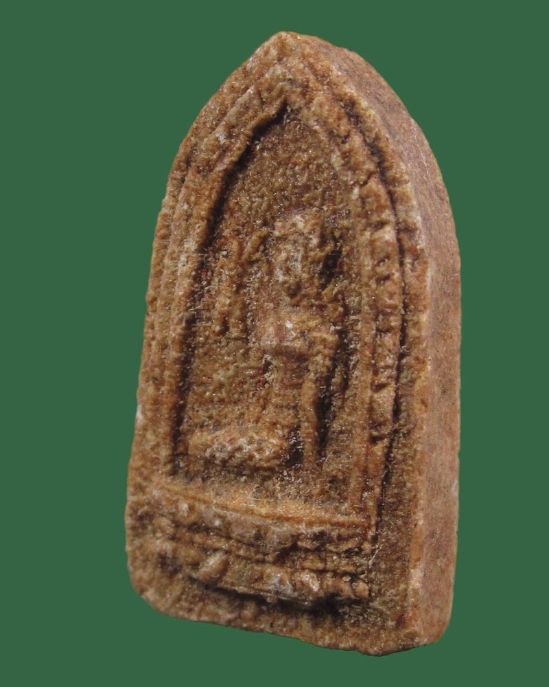 พระแม่โพสพ วัดโพธิ์ศรี เนื้อผง (แดง) ปี 2497 จ.ลพบุรี (สมเด็จพระพุฒาจารย์(นวม)ปลุกเสก((((ปิดเคาะแรก)